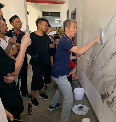 卡百利藝術涂料“貴州區(qū)域施工工藝培訓”遵義舉行