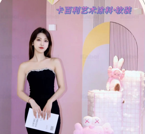 達(dá)人探店丨帥哥美女云集的拍照打卡點(diǎn)，居然是一家藝術(shù)涂料軟裝館！