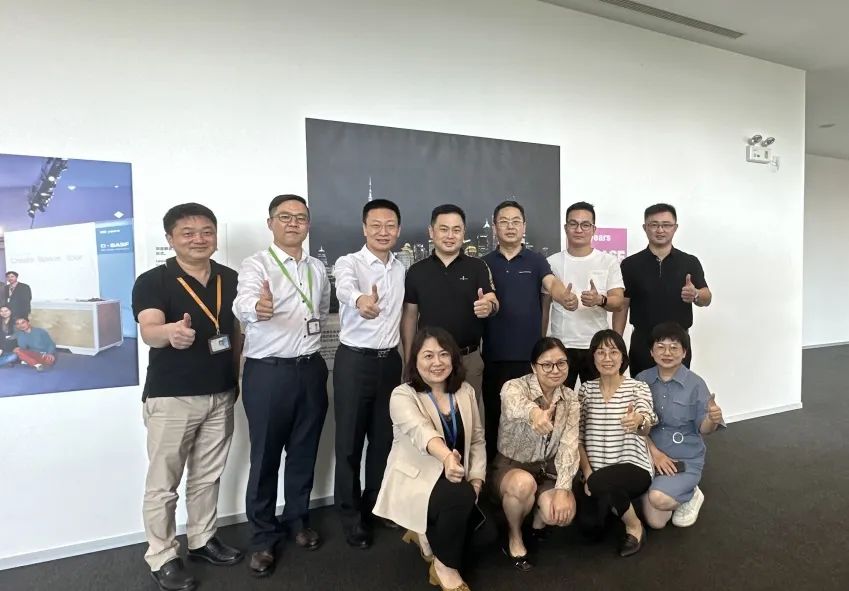 卡百利（中國）高管團(tuán)隊參訪涂料原材料龍頭企業(yè)巴斯夫，星級原料助力卡百利“醛變水”技術(shù)