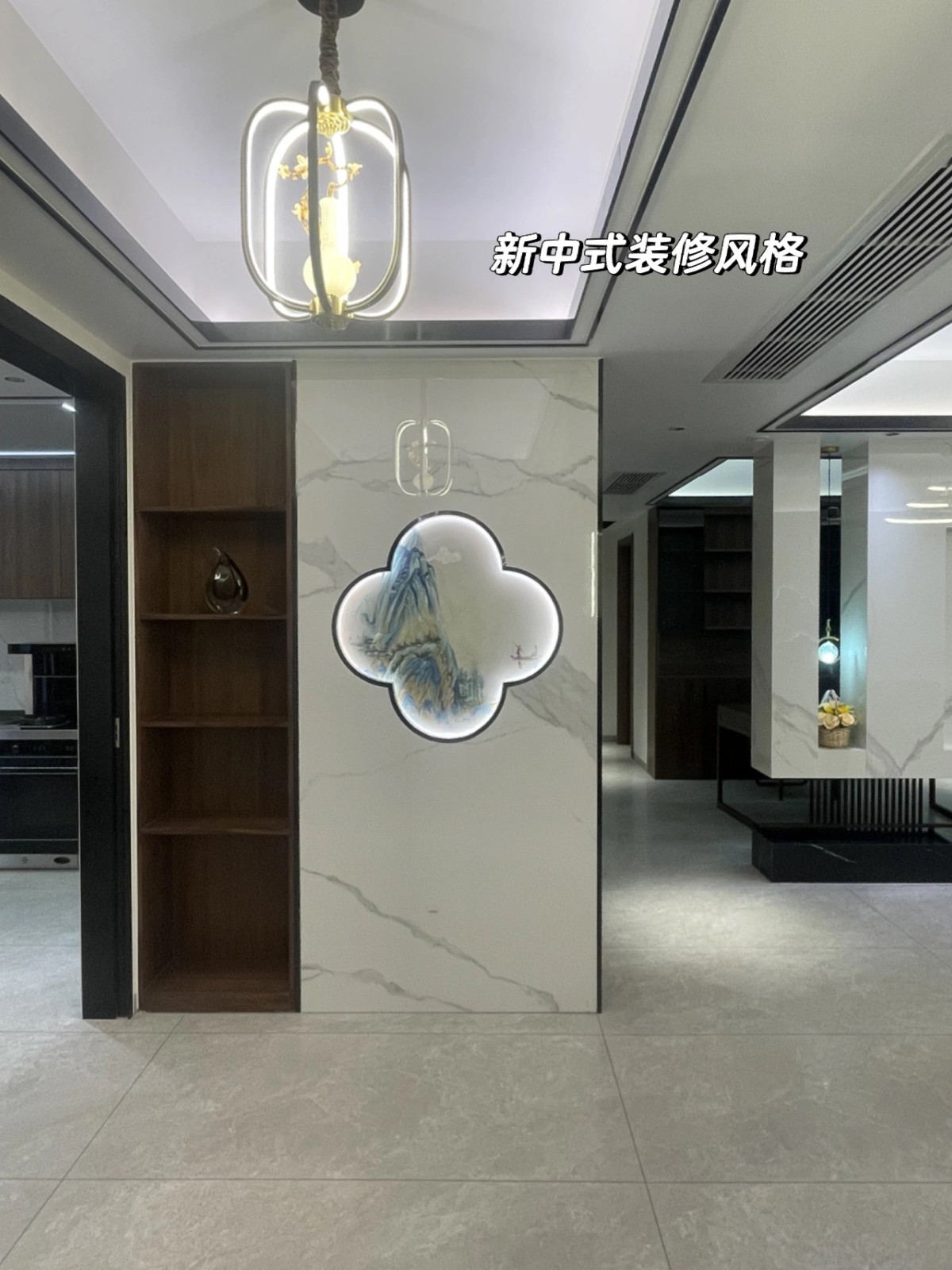 新中式裝修刷藝術(shù)漆